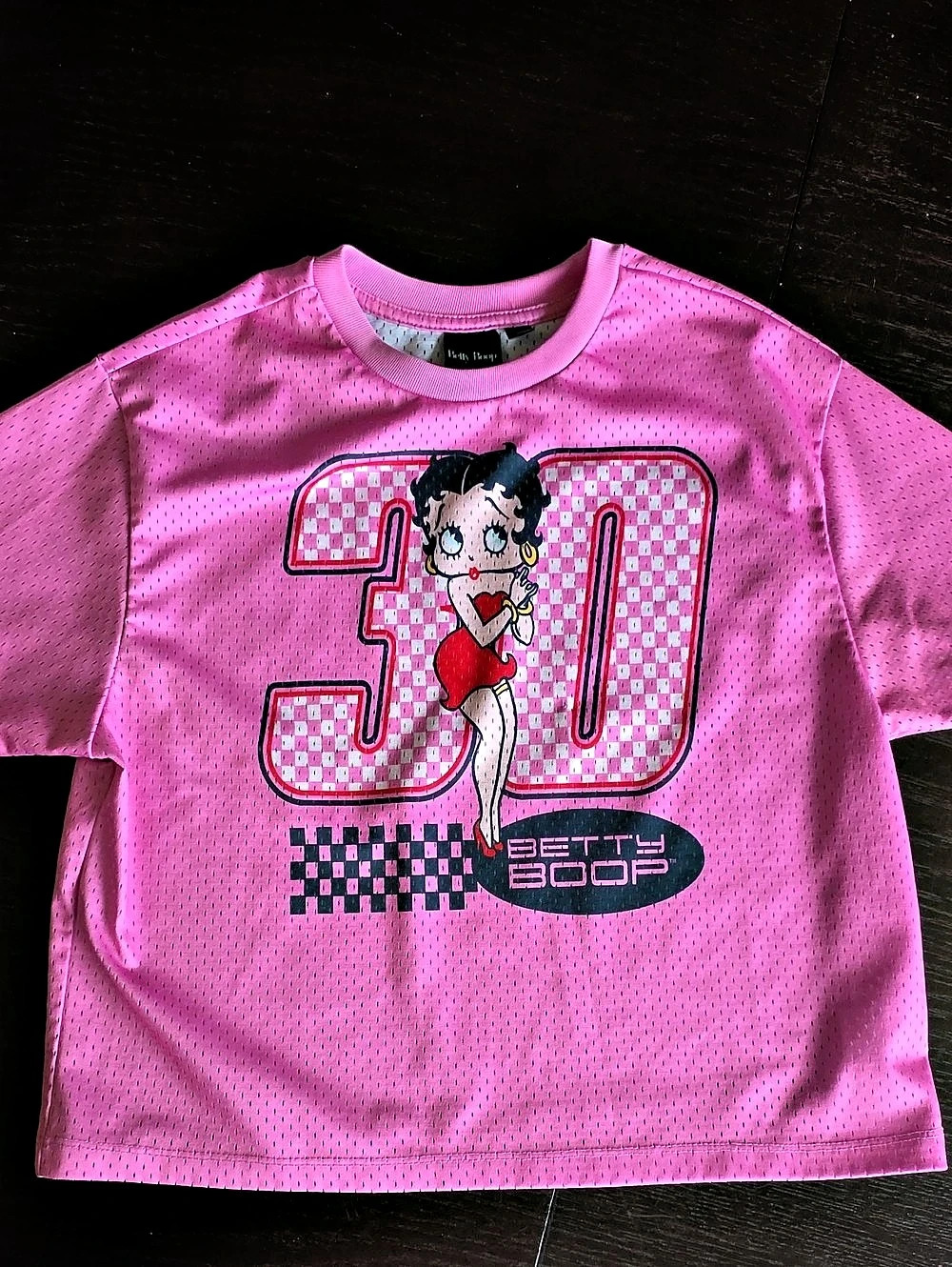 Betty Boop Graphic Tee in Pink